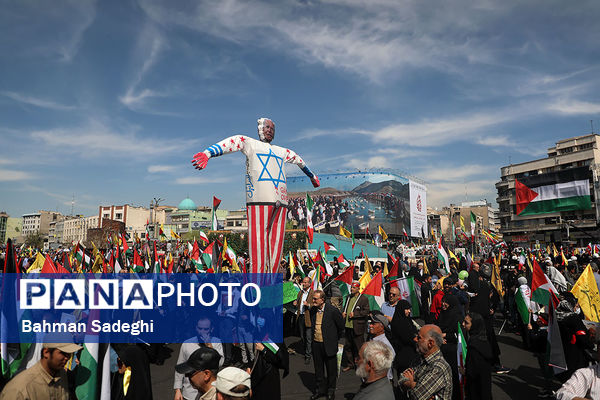 مراسم راهپیمایی روز جهانی قدس در تهران