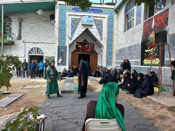 عزاداری رحلت پیامبر(ص) و شهادت امام حسن‌(ع) در چهاردانگه