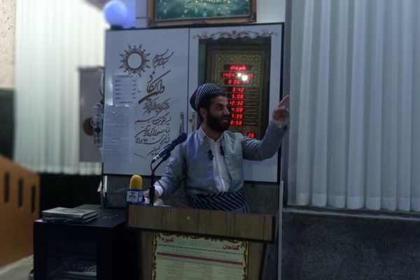 سخنرانی ماموستا امجد غلامی در شب عرفه 
