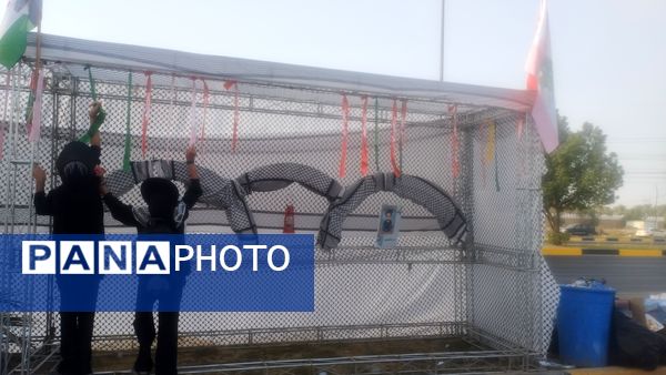 از تصاویر شهدا تا سفره‌های مهربانی در مسیر اربعین