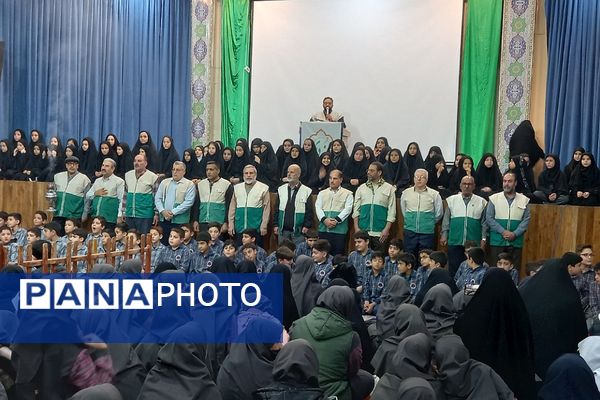 میثاق نسل سلیمانی‌ها در حرم مطهر امامزاده جعفر بن موسی الکاظم (ع) پیشوا