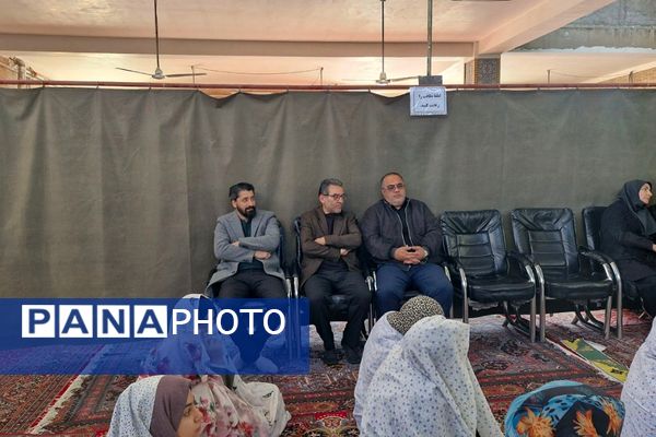 فشافویه میزبان خلوت عاشقانه دانش آموزان در نخستین روز اعتکاف همزمان با ولادت حضرت علی (ع)