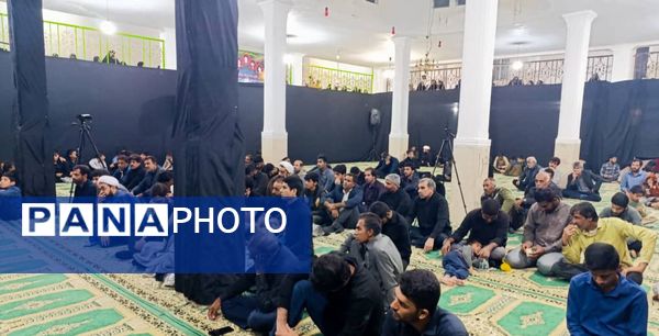 مراسم باشکوه ایام فاطمیه در هیات ریحانه النبی رودبار جنوب