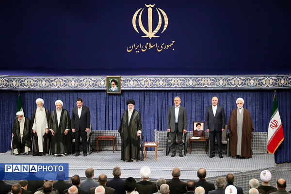 مراسم تنفیذ حکم چهاردهمین دوره ریاست‌جمهوری اسلامی ایران‌