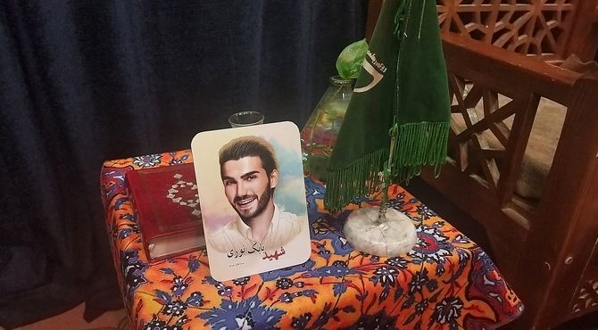 هیئت هفتگی انصار المهدی در آخرین روز از مهر 