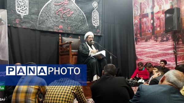 مراسم ترحیم شهادت شهید سید حسن نصرالله در خلیل‌آباد 