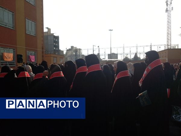 جشن ولادت حضرت رقیه در مدرسه طهوریان۲ ناحیه پنج
