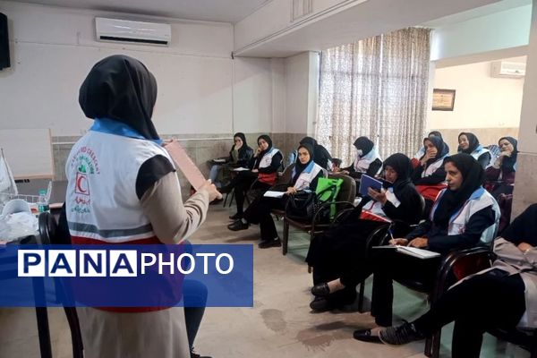 طرح همسان‌سازی آموزش مربیان دادرس شعب جمعیت هلال احمر استان در مرکز آموزش‌های تخصصی اصفهان