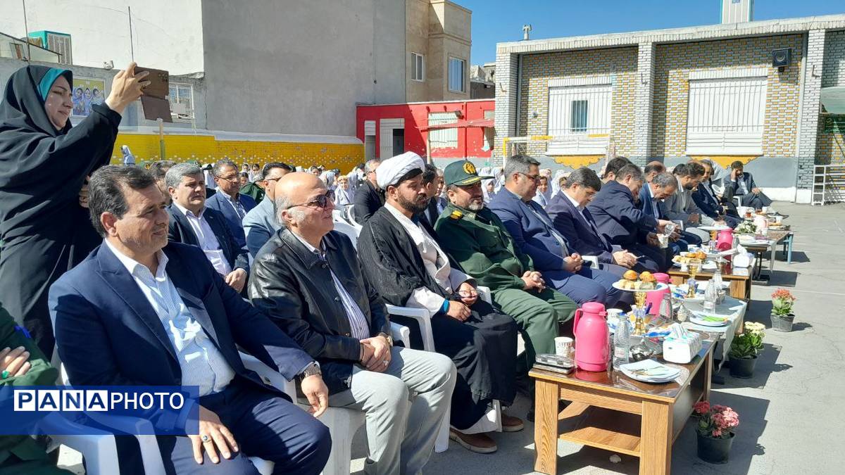 آیین نواختن " زنگ سپاس معلم " در تربت حیدریه