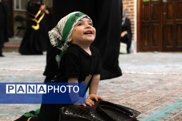 مراسم شیرخواران حسینی در تبریز 