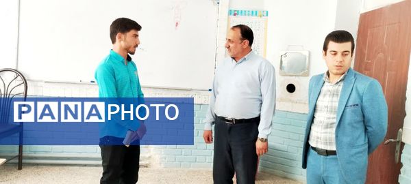 بازدید مدیر آموزش و پرورش شهرستان کلات از مدارس روستاهای مرزی 