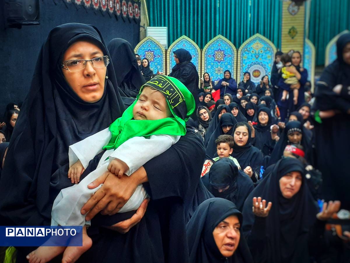 حماسه عشق و وفا در جمع شیر‌خوارگان حسینی