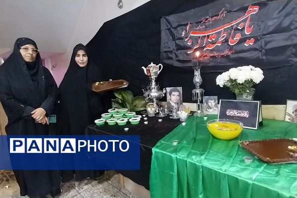 مراسم شهادت حضرت فاطمه (س) در دبستان شهید مجید مجیدی ناحیه دو شهرری 