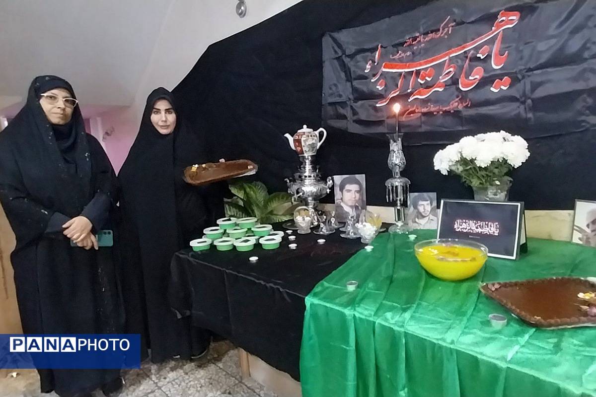 مراسم شهادت حضرت فاطمه (س) در دبستان شهید مجید مجیدی ناحیه دو شهرری 