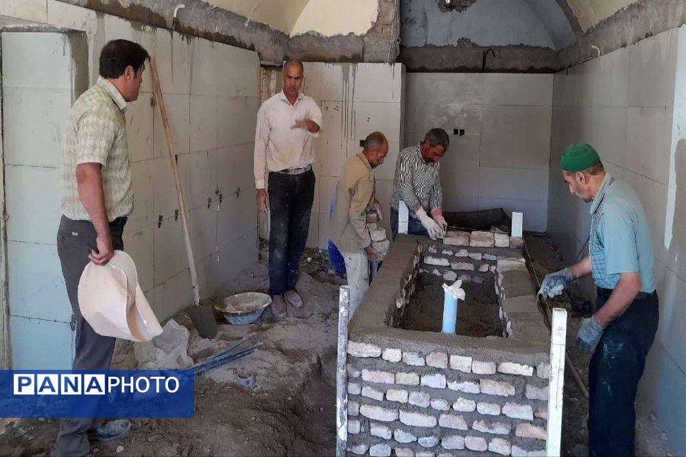 بهسازی غسالخانه شهر بار نیشابور 