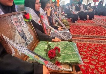 مراسم بوی پیراهن یوسف در شهرستان خلیل آباد برگزار شد