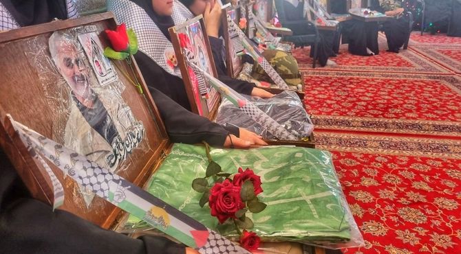 مراسم بوی پیراهن یوسف در شهرستان خلیل آباد برگزار شد