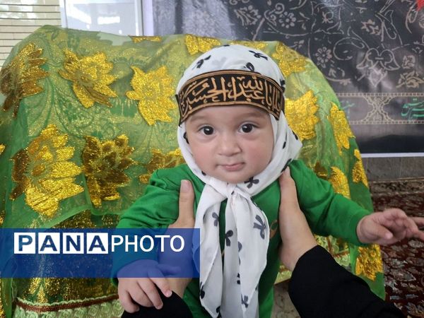 همایش شیر خوارگان حسینی در جم