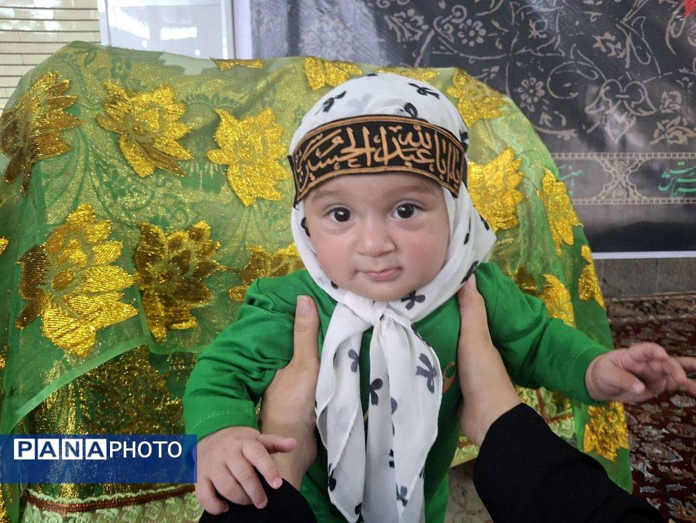 همایش شیر خوارگان حسینی در جم