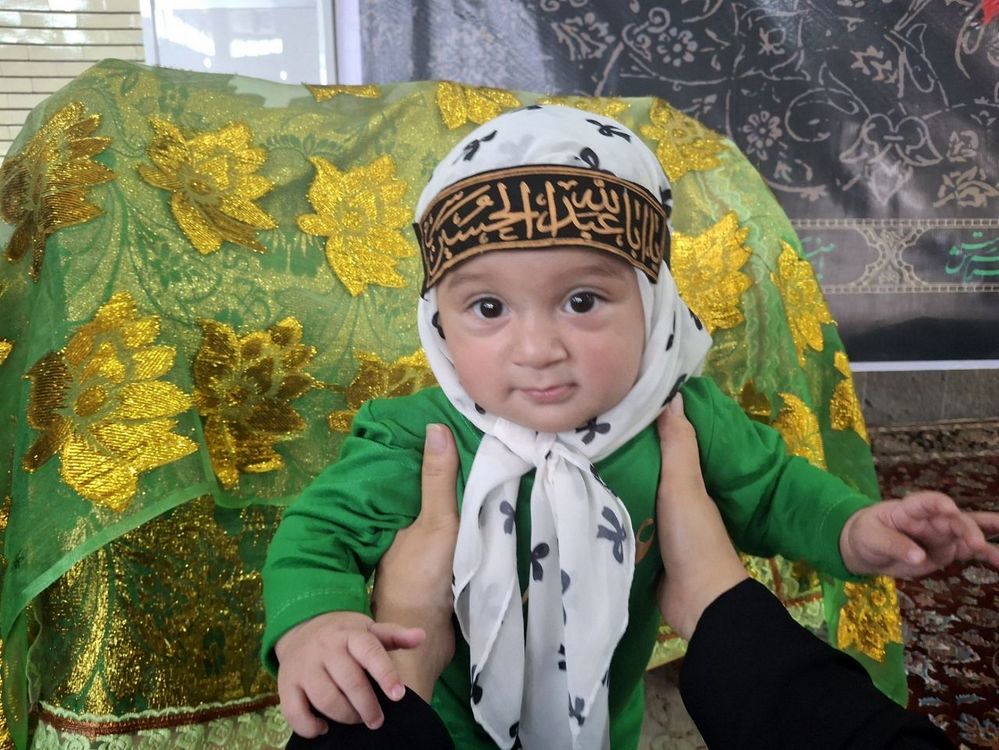 همایش شیر خوارگان حسینی در جم