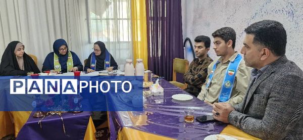 جلسه آماده‌سازی دانش‌آموزان پیشتاز به حج عمره توسط سازمان دانش‌آموزی شهرستان محمودآباد