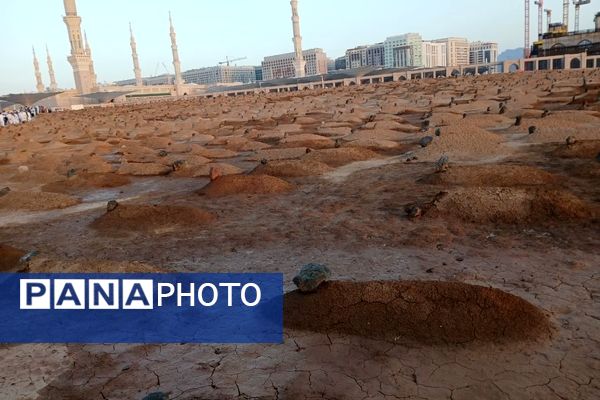 زیارت خبرنگار پانا از قبرستان ائمه بقیع