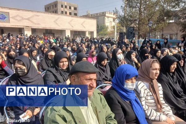 تجلی عطر حرم اباعبدالله الحسین در شهر قیامدشت