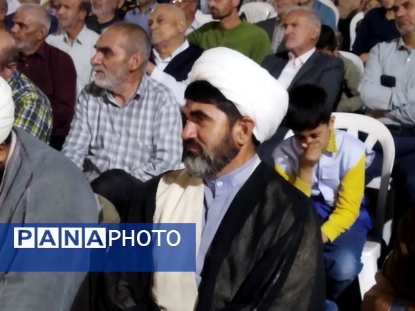 آیین بزرگداشت شهدای دفاع مقدس در مسیر«اتحاد مقدس»