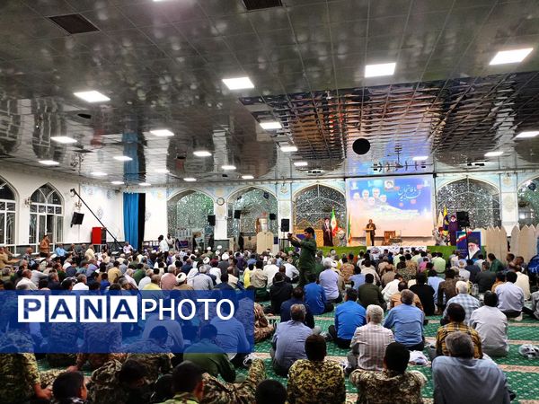 گرامیداشت اولین سالگرد شهادت سیدحسن نصرالله در امام زاده سید حمزه (ع) کاشمر 