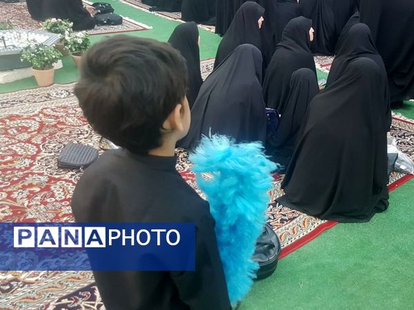 مراسم عزاداری سیدالشهدا دردبیرستان دخترانه امام حسین (ع)