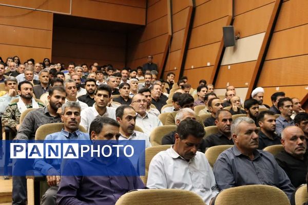 مراسم چهلم شهدای اقتدار در کوهدشت با حضور فرمانده سپاه حضرت ابوالفضل لرستان