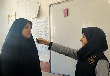 جلسه آشنایی با خبرگزاری پانا در دبستان فاطمه اهری مشهد