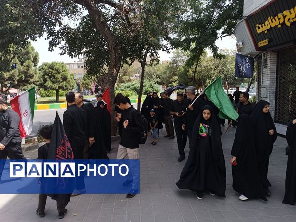  مراسم جاماندگان اربعین در مشهد مقدس
