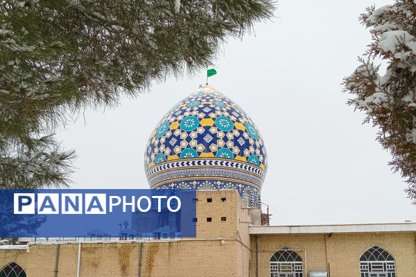 یک روز برفی در روستای بنادکوک‌ دیزه