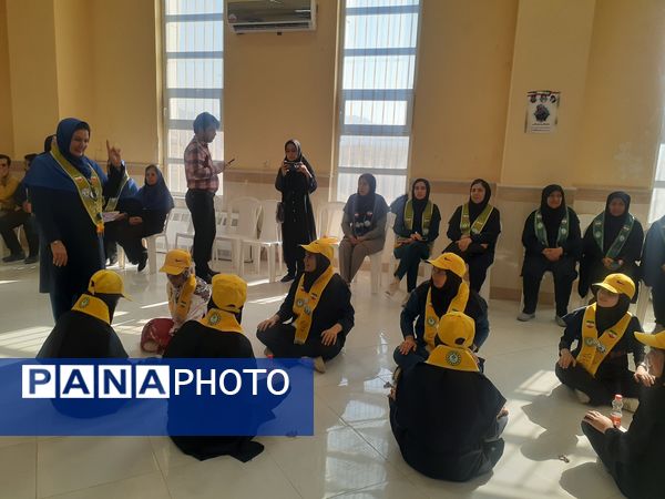 روز دوم و اختتامیه پیش اردوی دختران خراسان شمالی