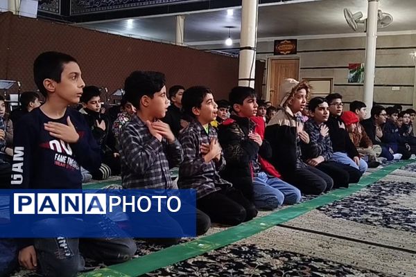 گرامیداشت شهادت حضرت زینب (س) و آیین یادواره شهید امیرحسین زمانی در مسجد ولیعصر(ع)اسلامشهر