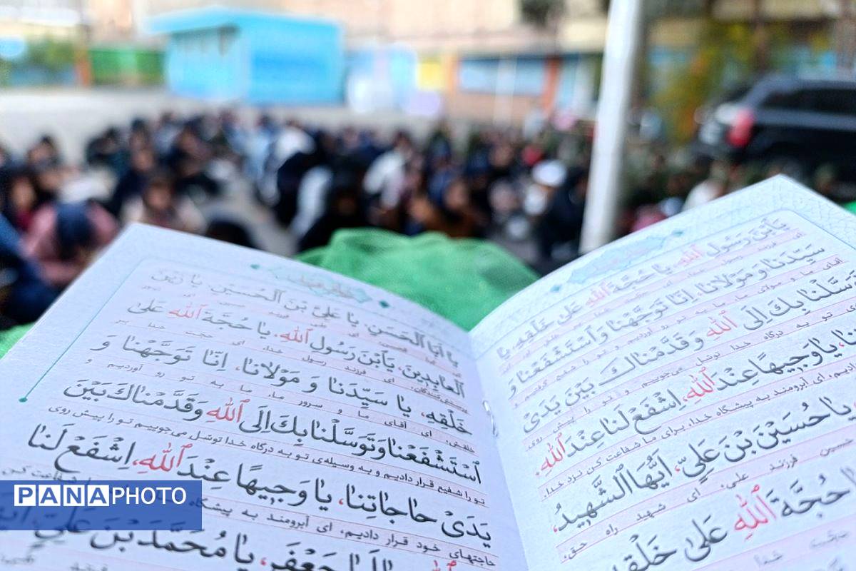  مراسم عزاداری در ایام فاطمیه در مدارس شهرستان ملارد