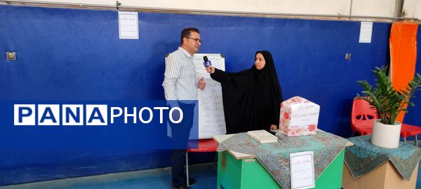 انتخابات انجمن اولیای و مربیان در مدرسه شهدای فرهنگی شهرستان شیروان