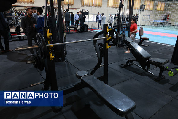 آیین افتتاحیه مراکز ورزش و تندرستی در پردیس‌ها و مراکز دانشگاه فرهنگیان سراسر کشور