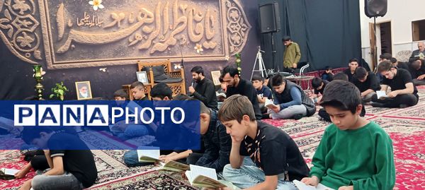 مراسم سینه زنی و دهه دوم فاطمیه در حسینیه شیرزاد نیشابور 