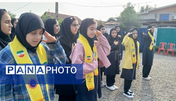 نواختن زنگ مهر و ایثار و مقاومت در دبیرستان نمونه دولتی معرفت