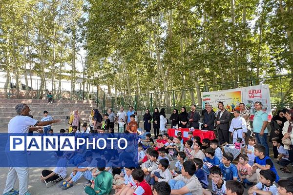 حضور دانش آموزان پویا و پر انرژی پردیس در «میدان پویا»