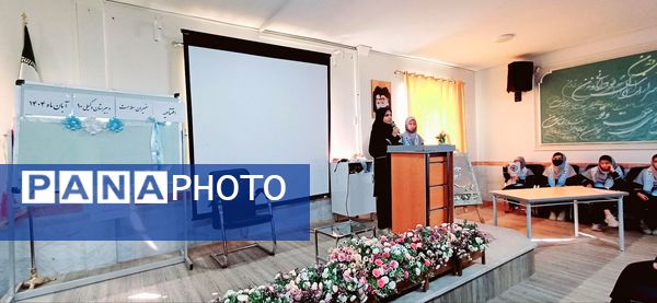 مراسم افتتاحیه سفیران سلامت دبیرستان نمونه دولتی وکیلی ۱۰ نیشابور