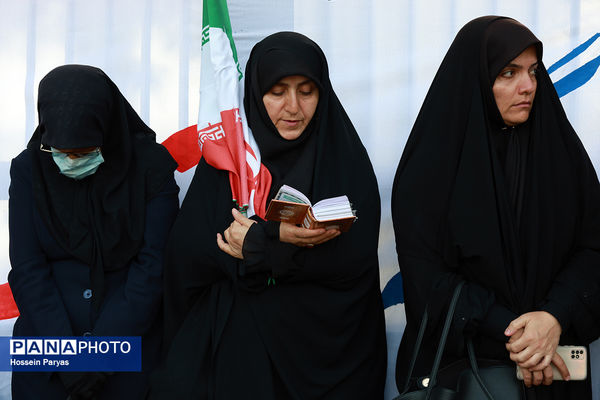 تشییع شهدای اقتدار در تهران