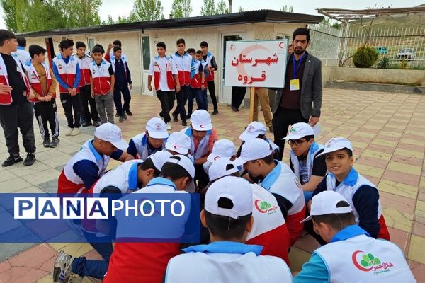 برگزاری دوازدهمین دوره المپیاد دادرس هلال احمر کردستان