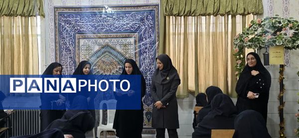 برگزاری آزمون جامع در دبیرستان شاهد فردوس بافق