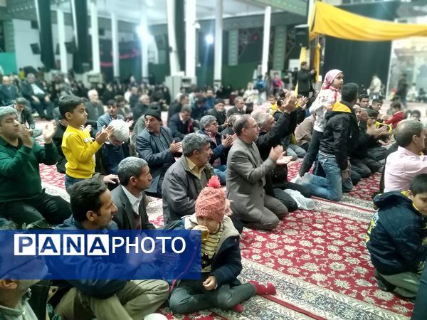 مراسم جشن ولادت حضرت ابوالفضل در شهرستان خلیل‌آباد 