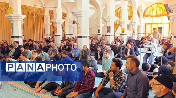 نماز عبادی سیاسی جمعه در شهرستان خلیل آباد 