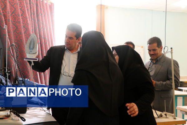 بازدید از کارگاه طراحی دوخت هنرستان ثمین
