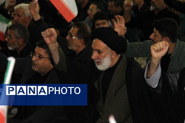 مراسم یادبود شهدای جنگ تحمیلی رژیم صهیونیستی علیه ایران